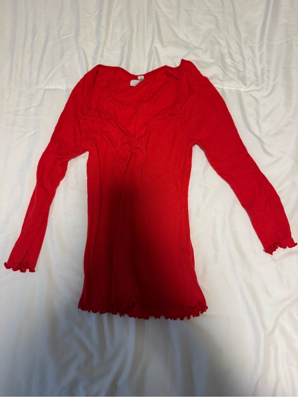 Free People Intimately 3/4 Sleeve Top